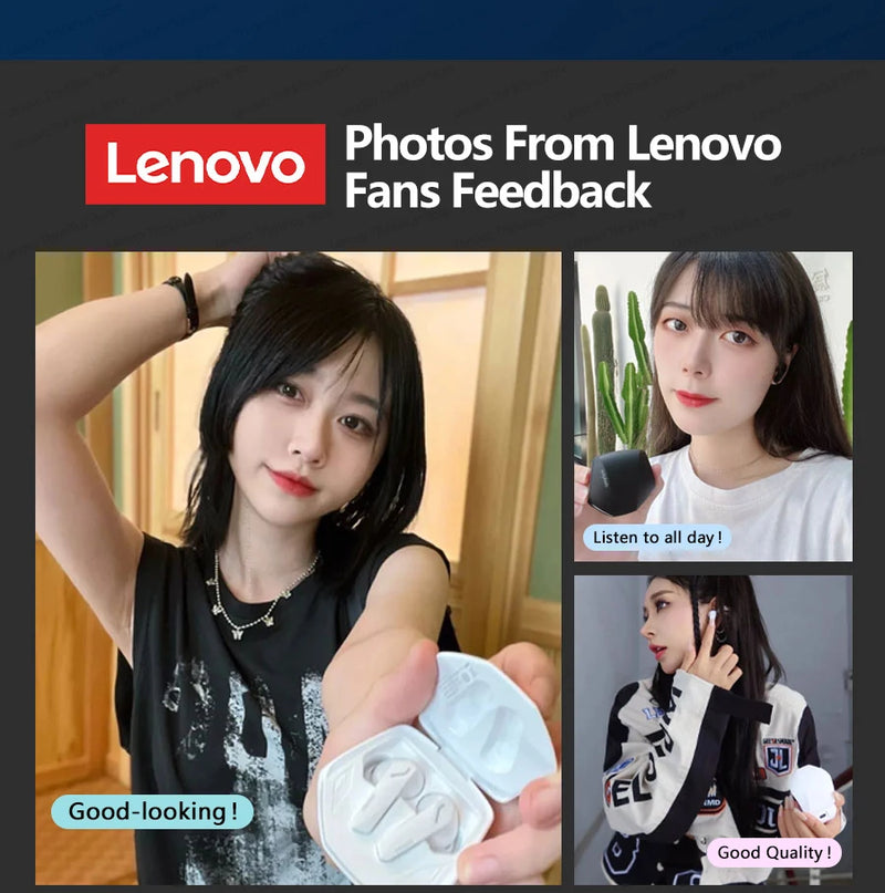 Fones de ouvido esportivos Lenovo GM2 Pro