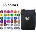 Conjunto de Canetas Marcadoras Artísticas com 24 a 80 Cores – Dupla Ponta com Tinta à Base de Óleo | Ideal para Desenho, Esboço, Graffiti, Mangá e Material Escolar de Arte