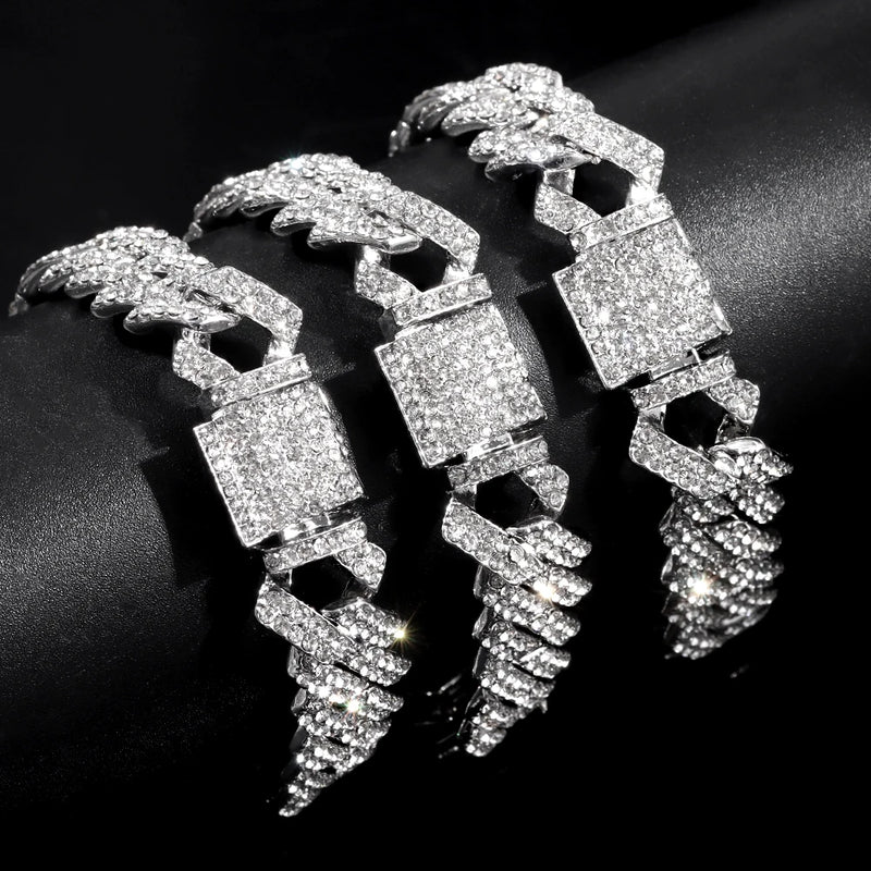 Pulseiras masculinas de aço