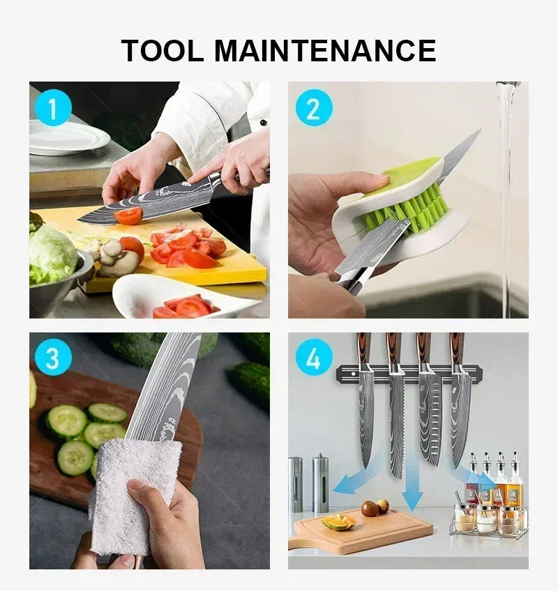Kit Facas Profissional