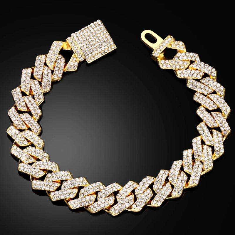 Pulseiras masculinas de aço