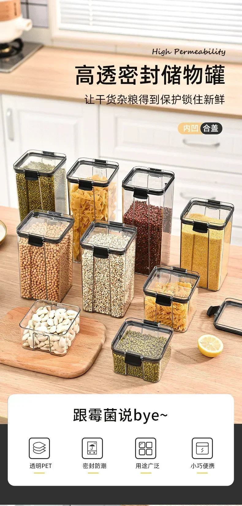 Potes para Mantimentos