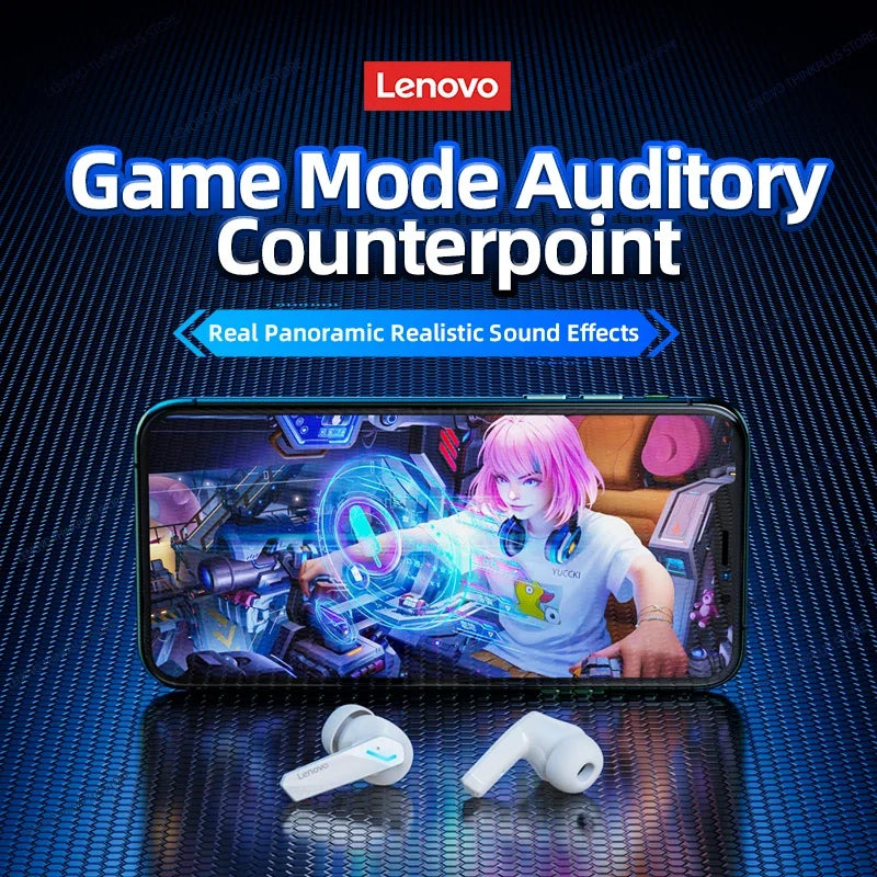 Fones de ouvido esportivos Lenovo GM2 Pro