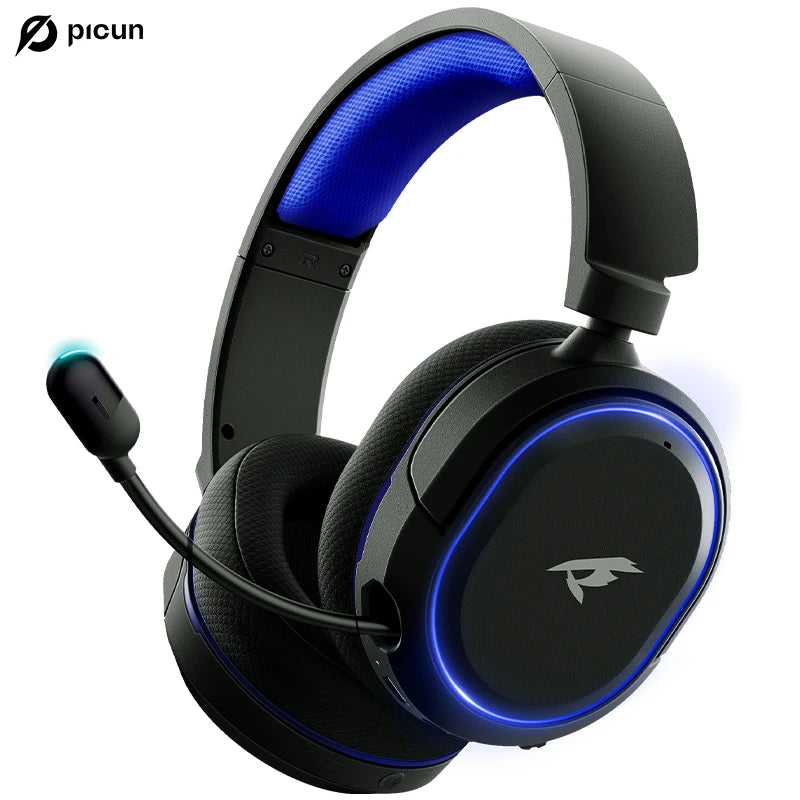 Fone de ouvido sem fio para jogos Picun G2 2.4G