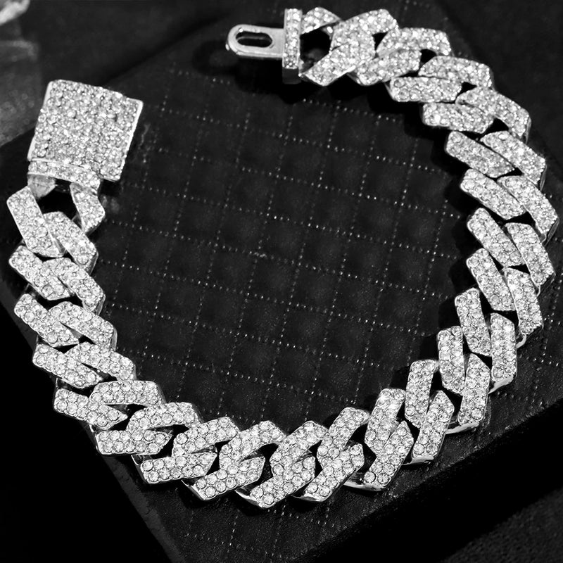 Pulseiras masculinas de aço