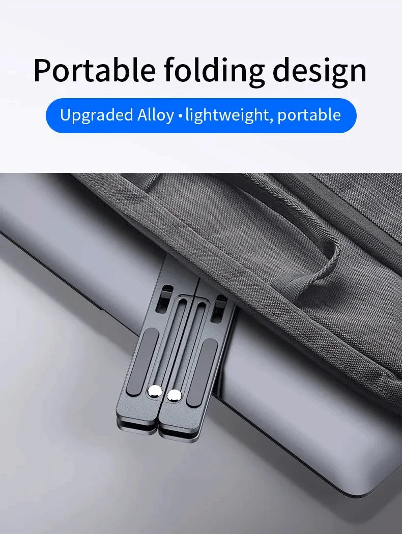 Suporte dobrável para laptop ajustável
