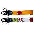 Chaveiro com Bico de Águia Estilo Halloween – Lanyard Porta-Crachá Anime/Mangá com Pingente USB e Acessórios Portáteis