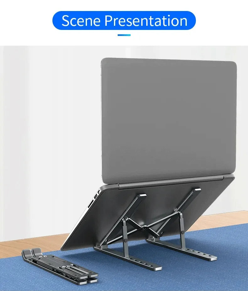 Suporte dobrável para laptop ajustável