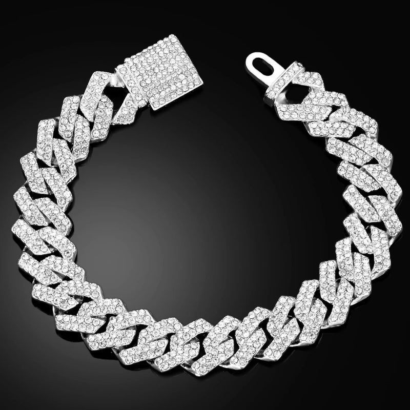 Pulseiras masculinas de aço