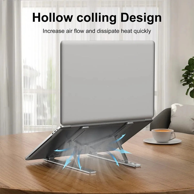 Suporte dobrável para laptop ajustável