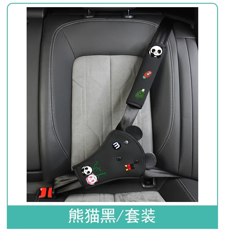 Cinto de Segurança Infantil para Carro – Protetor de Ombro, Limitador de Pescoço, Protetor Abdominal e Âncora de Fixação